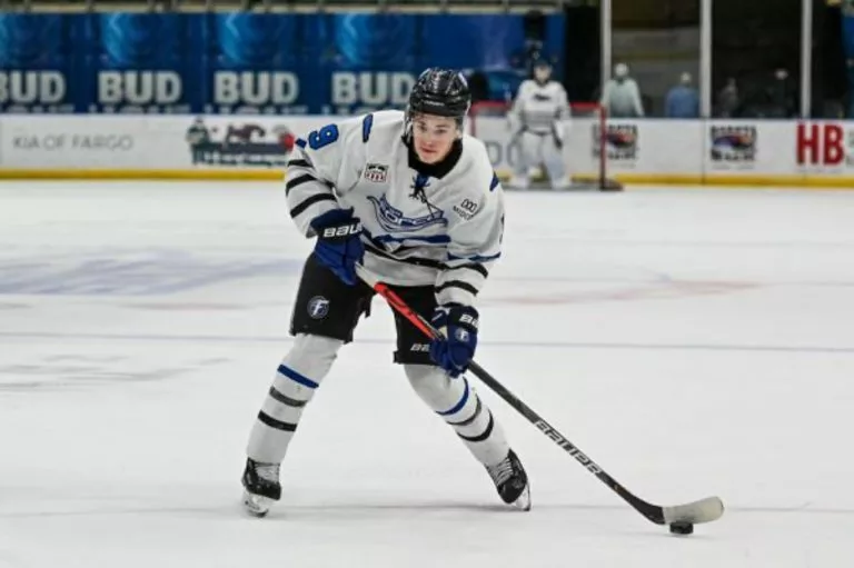Tristan Broz is a much needed center for the Penguins.