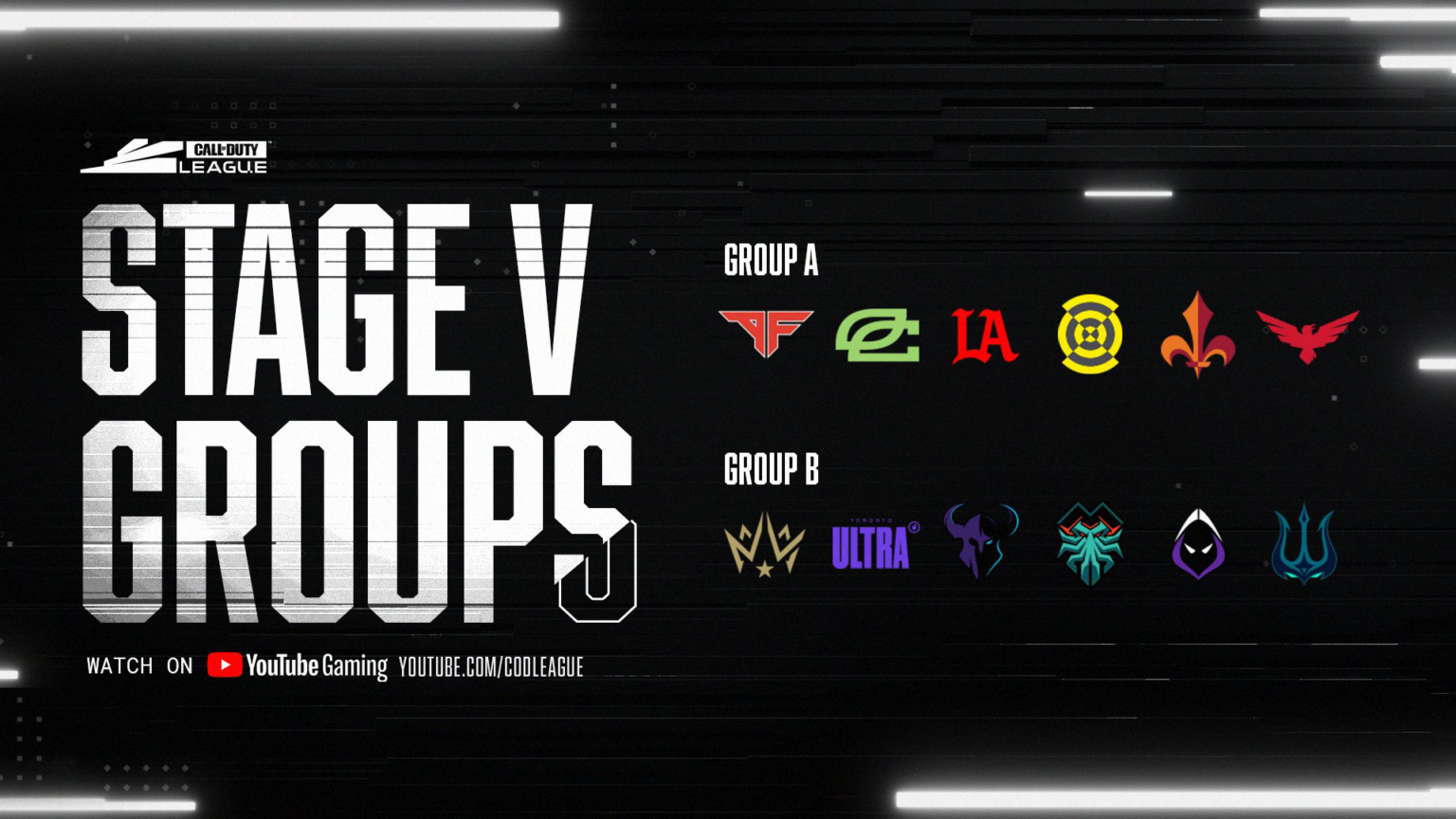 call of Duty League Stage Five Groups Announced on Twitter