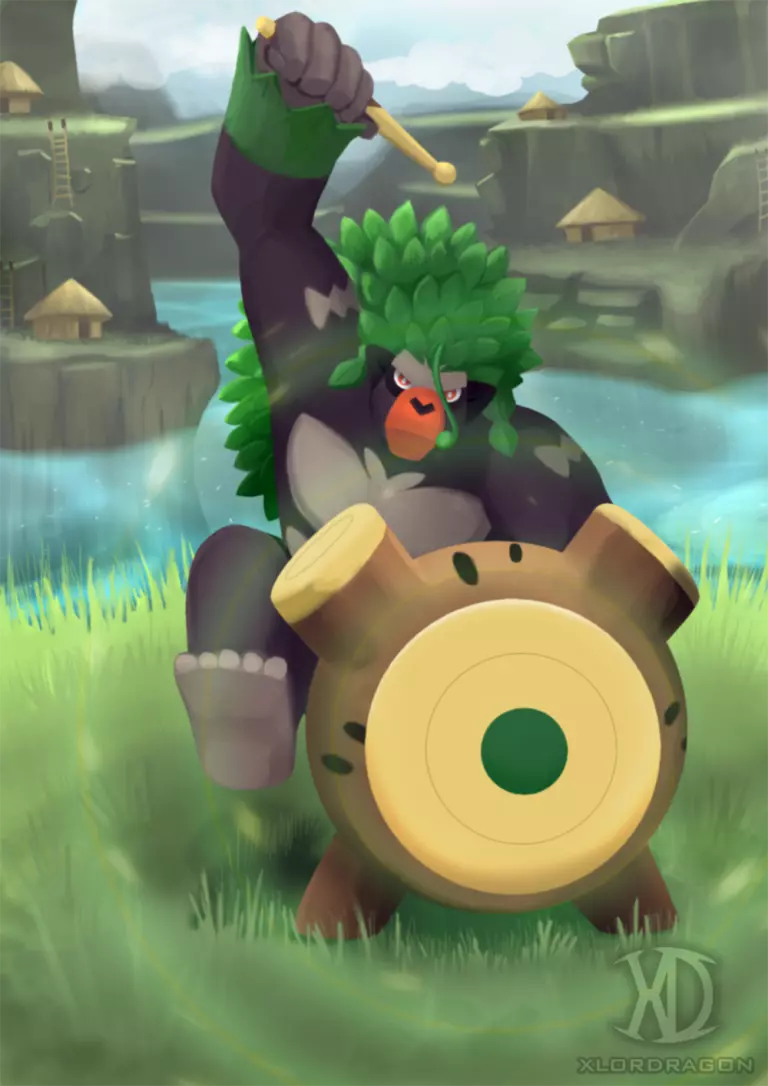 To show what Rillaboom looks like