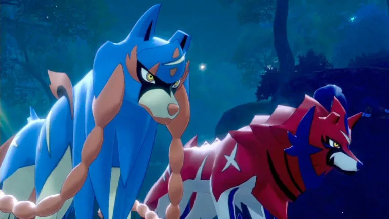 Zamazenta and Zacian