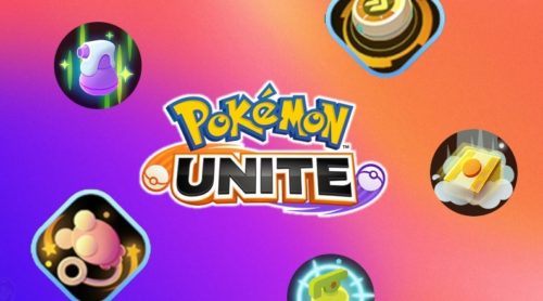 Featured image for the Pokemon UNITE Battle Items guide