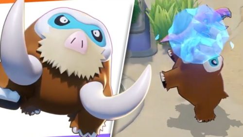 Featured Image for the speculation of Pokemon UNITE Mamoswine Release