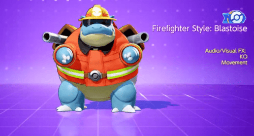Firefighter Blastoise