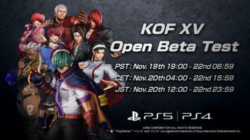 KOF XV beta