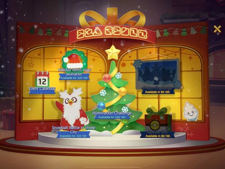 Pokemon Unite Holiday Event