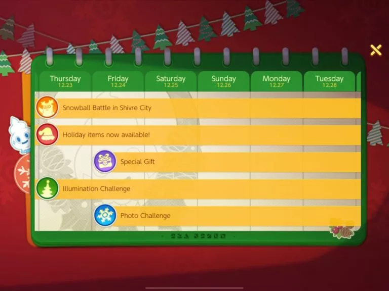 Pokemon Unite Holiday Event