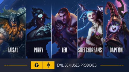 Evil Geniuses Prodigies Roster