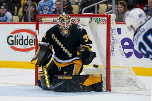 Pittsburgh Penguins' Tristan Jarry
