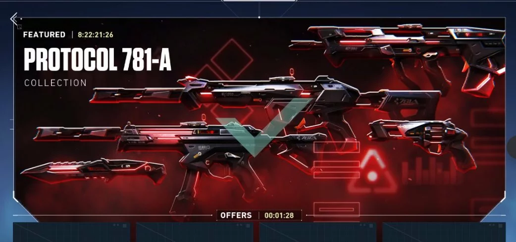 VALORANT Protocol 781-A skins