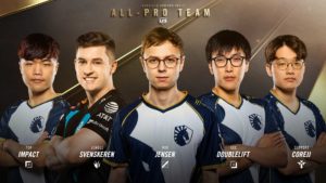 Impact, Svenskeren, Jensen and CoreJJ took home All-Pro awards in 2019. 