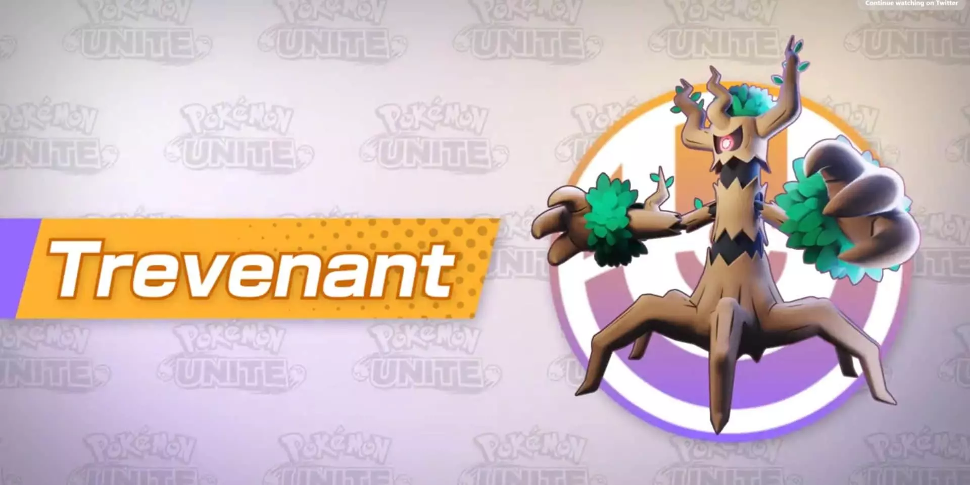 Pokemon Unite Trevenant release date