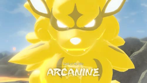 Pokemon Legends Arceus Hisuian Arcanine