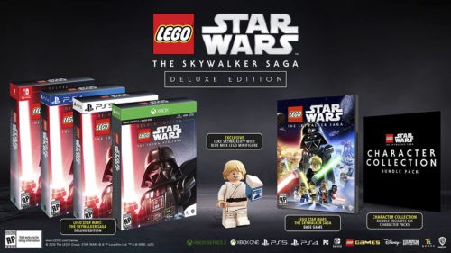 What does Lego Star Wars The Skywalker Saga Deluxe Edition include