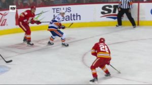 Flames vs Islanders