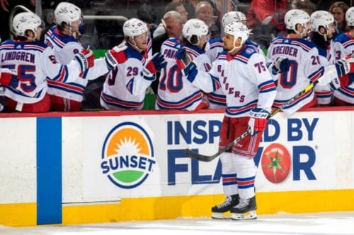 Rangers win 5-4 in OT