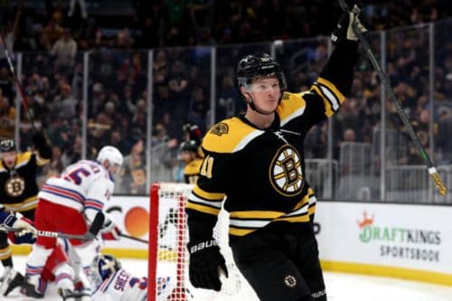 Rangers lose to Bruins 3-1