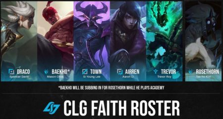 Counter Logic Gaming adds CLG Faith, an amateur team, under their League of Legends umbrella