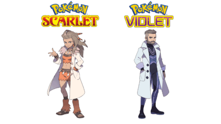 Pokemon Scarlet and Violet Professors