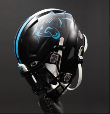 Panthers Alternate Helmets