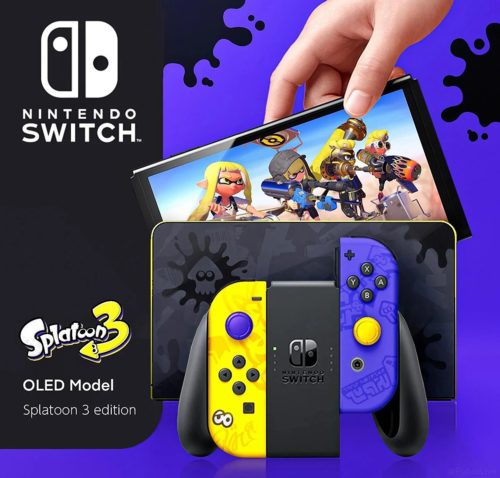 Splatoon 3 Oled Switch Pre Order