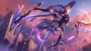 Star Guardian Akali Splash Art