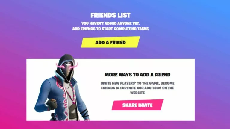 Fortnite Refer A Friend 2022