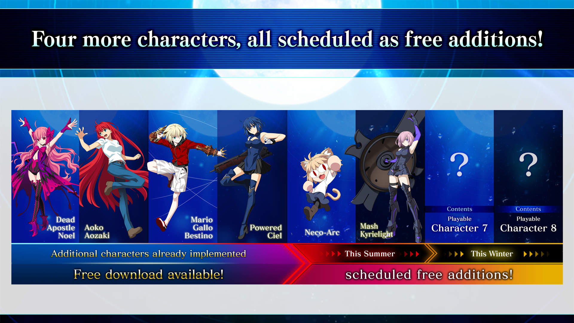 Melty Blood DLC