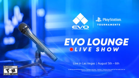 Sony is hosting a Evo Lounge Live Show for interviews and announcements.