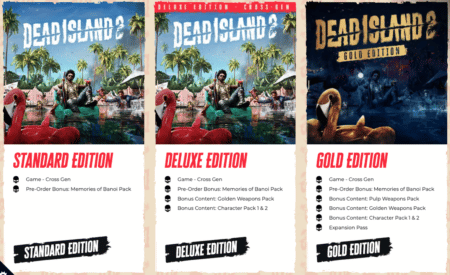 Dead Island 2 Different Editions