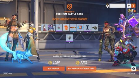 Before the launch of Overwatch 2 when it drops on October 4, here are all the Overwatch 2 Premium Battle Pass rewards.