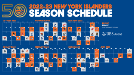 Islanders Schedule