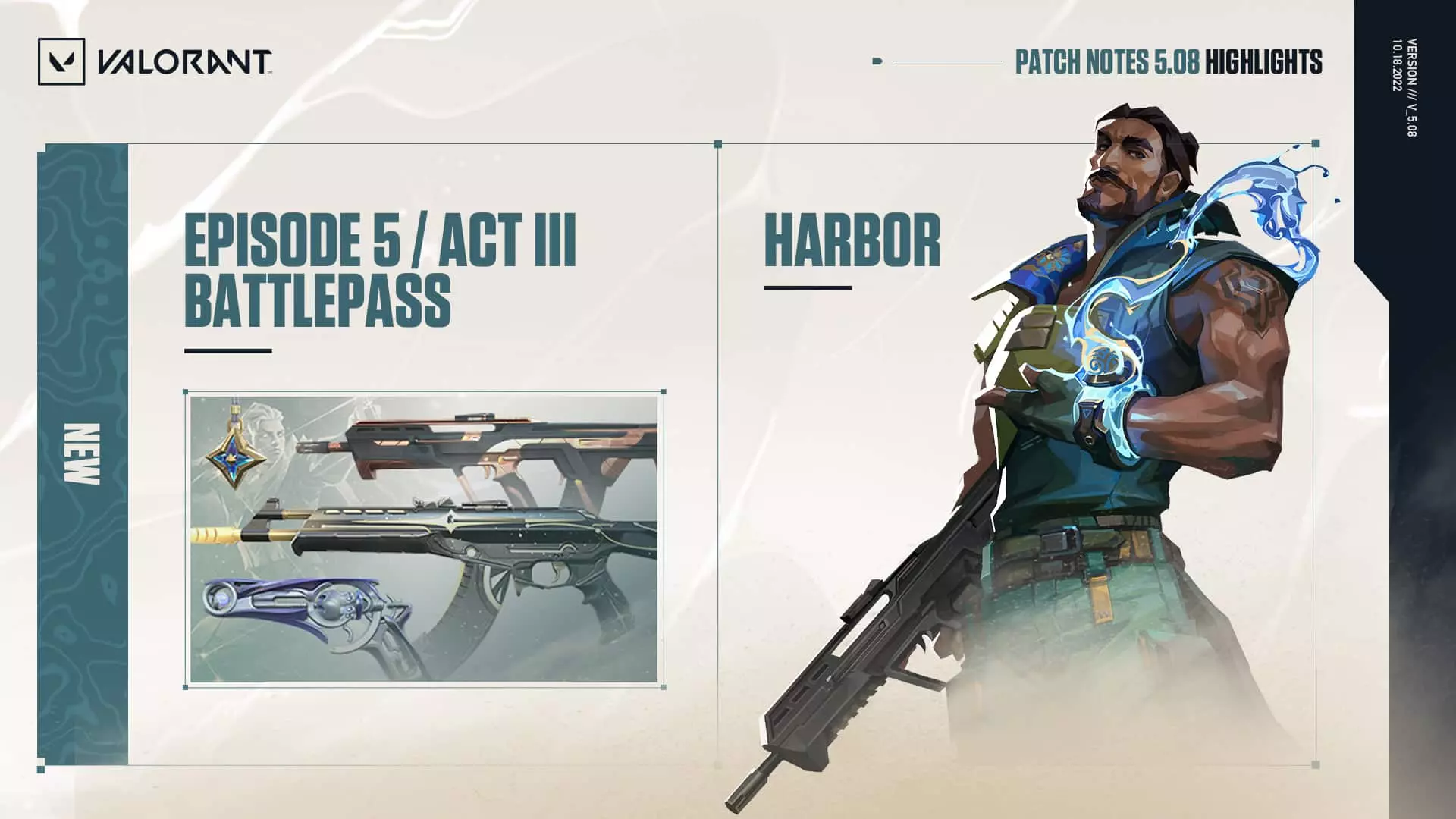 VALORANT 5.08 Patch Notes