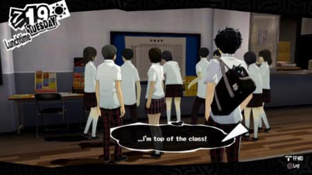 Top of the Class in Persona 5 Royal