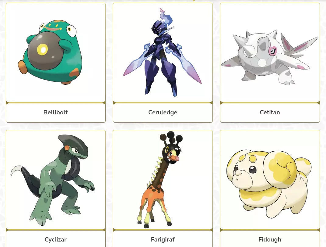 Gen 9 Pokemon
