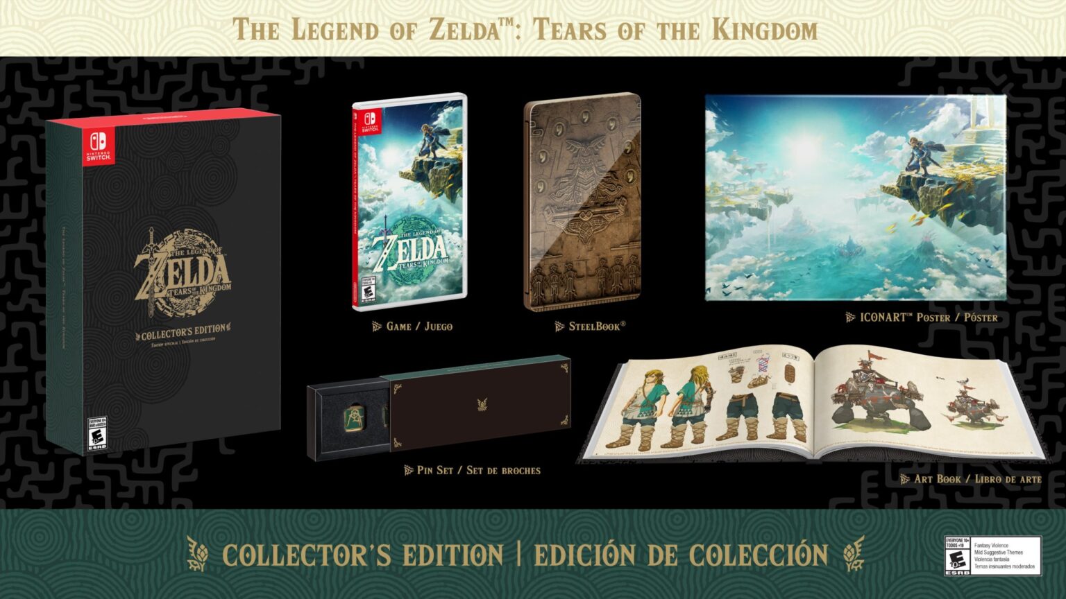 Tears of the Kingdom Different Editions