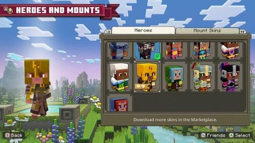 Minecraft Legends Free Skins