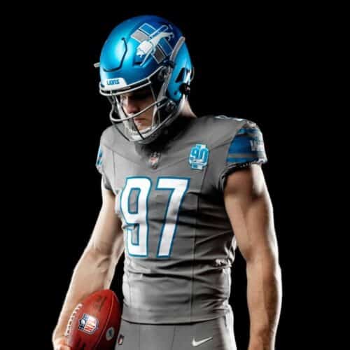 Detroit Lions Reveal Alternate Helmet