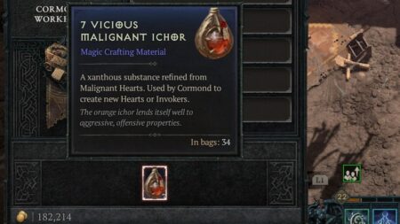 Diablo 4 Malignant Ichor