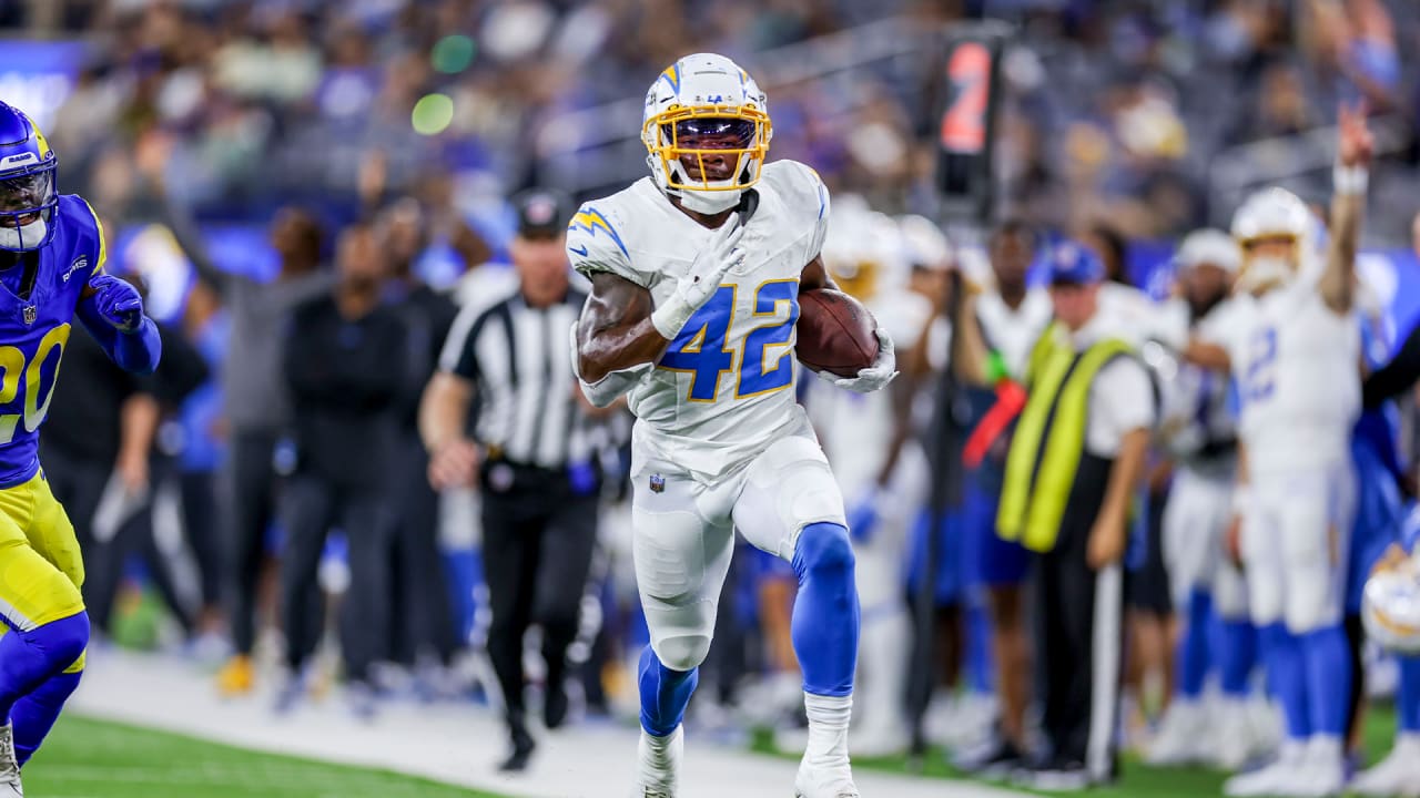 Who is Chargers Running Back Elijah Dotson?