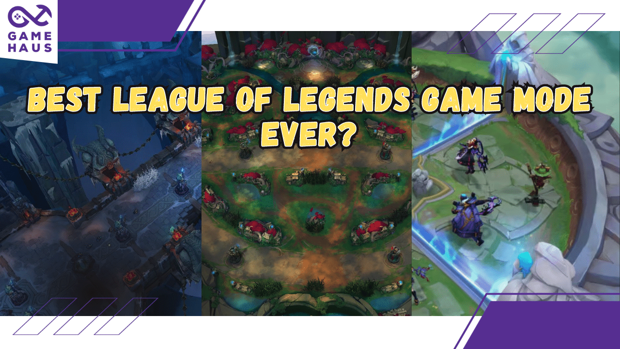 A Map of the League of Legends game play in the classic mode