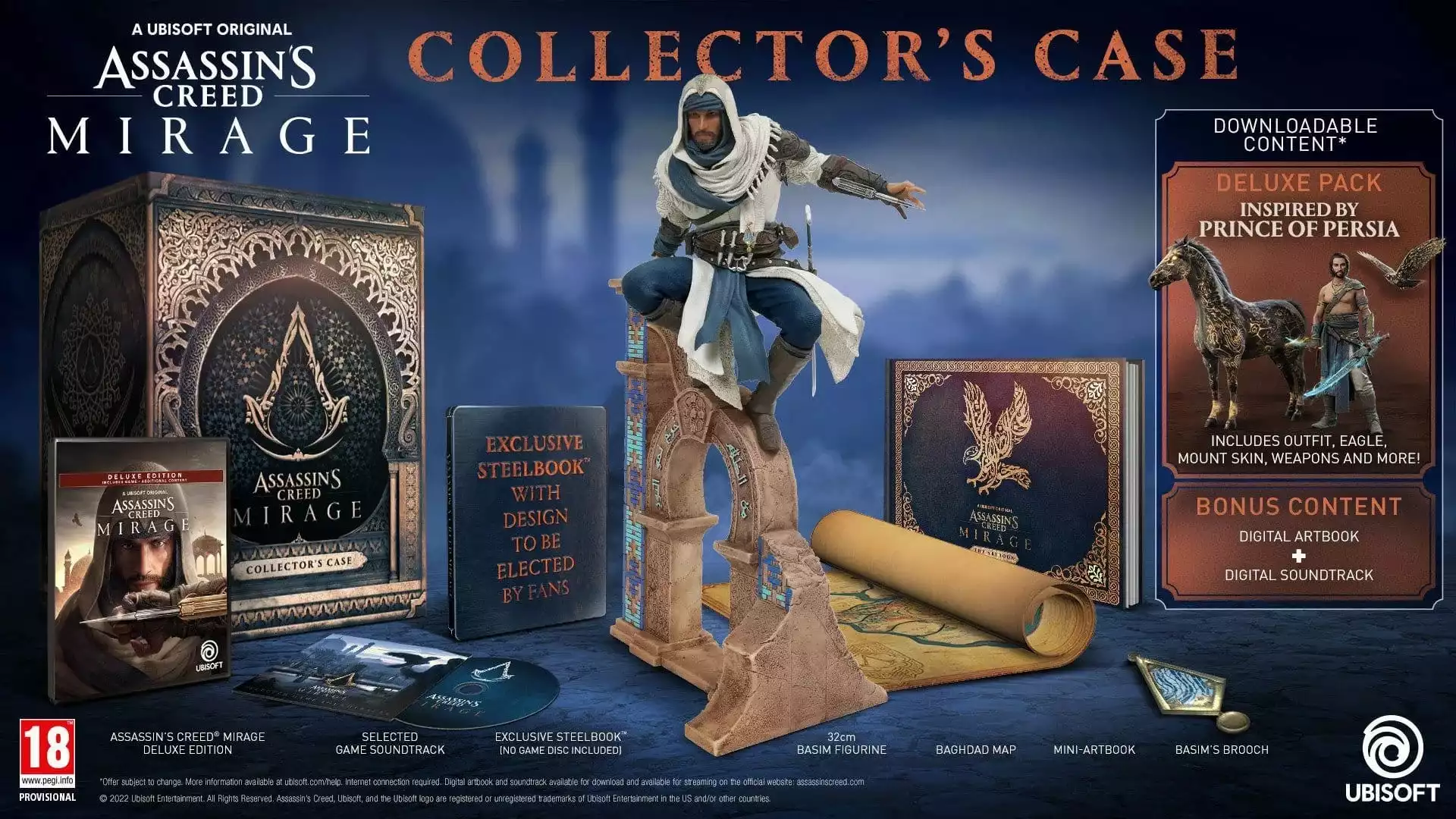 Assassins Creed Mirage Collectors Case