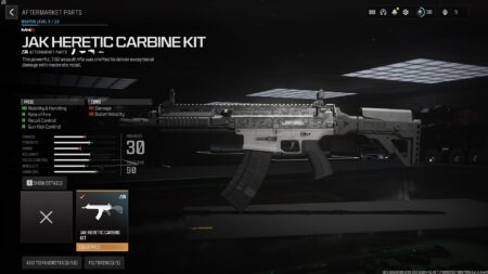 MW3 JAK Heretic Carbine Kit