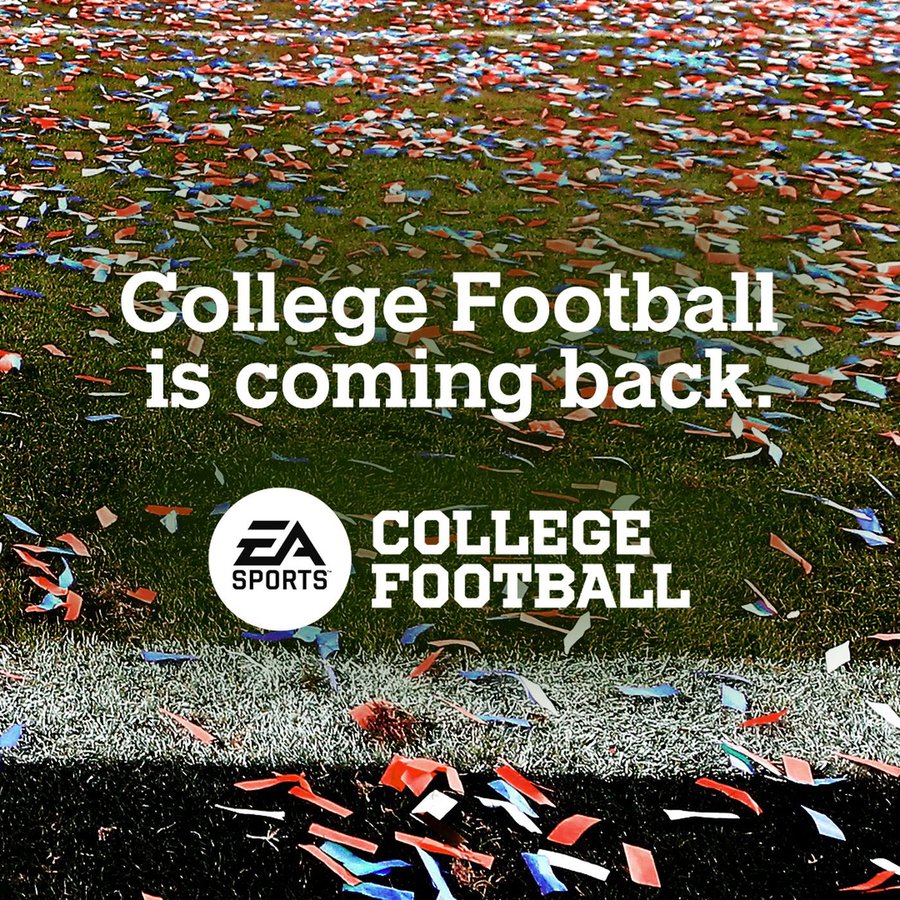 Report EA Sports College Football Game Release Date Planned