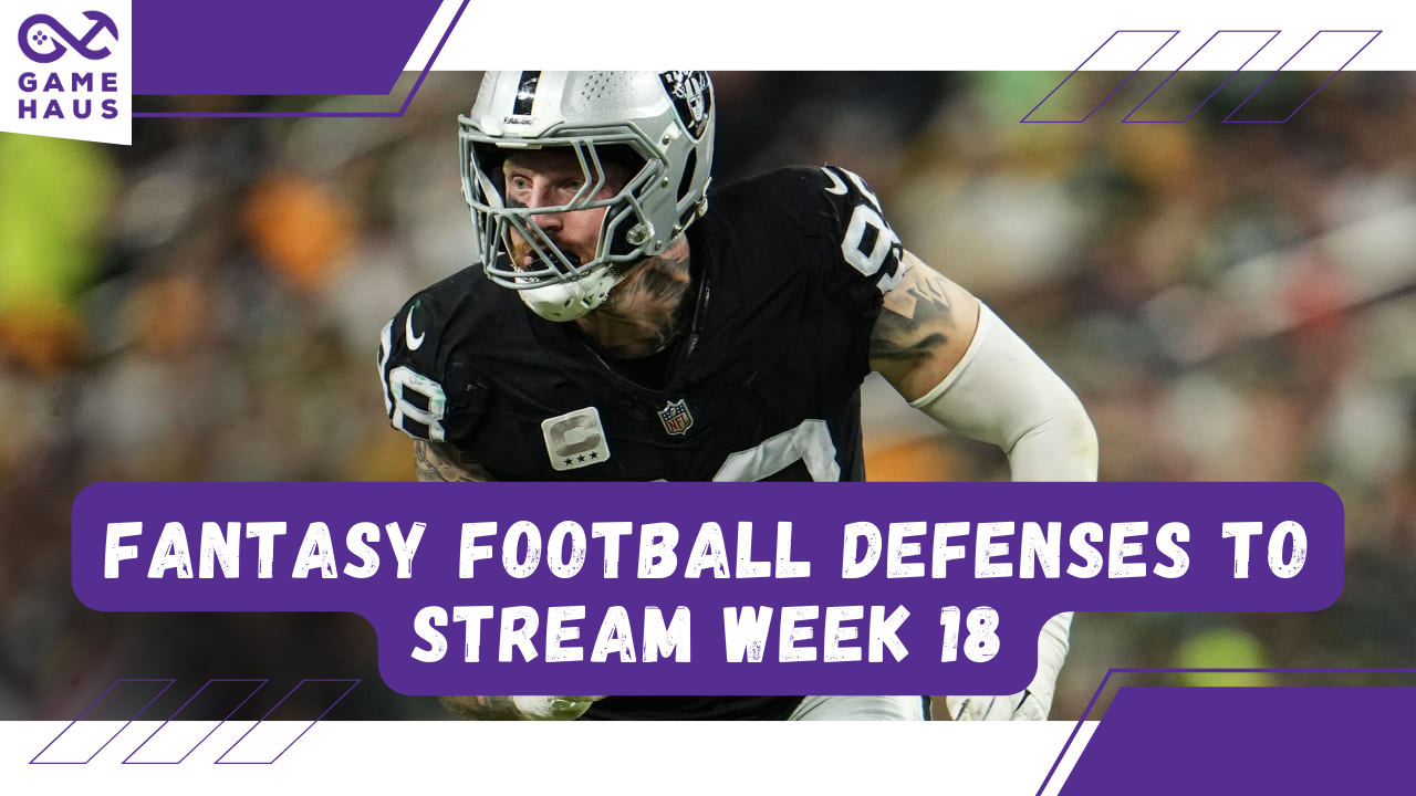 Fantasy Football Defenses To Stream Week 18