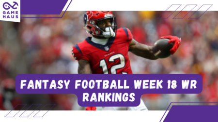 Fantasy Football Week 18 WR Rankings