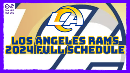 Los Angeles Rams 2024 Full Schedule