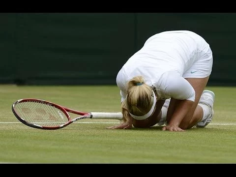 Video: 2012 Wimbledon R4 Lisicki vs Sharapova Highlights