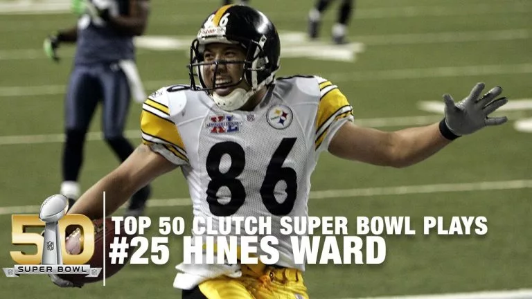 Video: #25: Antwaan Randle El throws To Hines Ward Super Bowl XL | Top 50 Clutch Super Bowl Plays