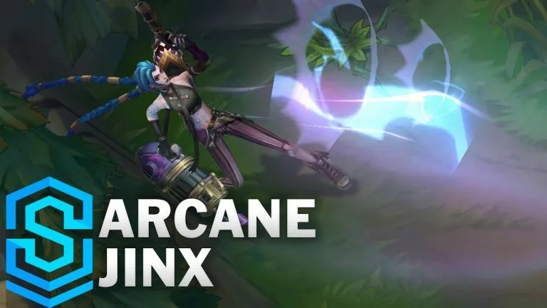 Video: Arcane Jinx Skin Spotlight - Pre-Release - League of Legends