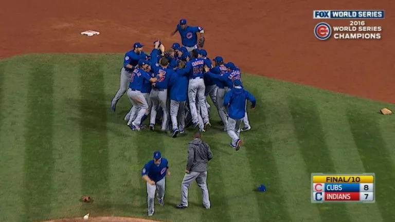 Video: Cubs win World Series with Game 7 win